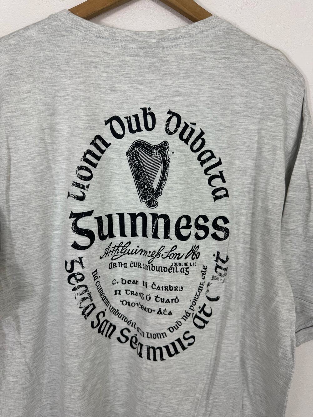 Guinness Ireland Back Graphic Tee XXL Gray
